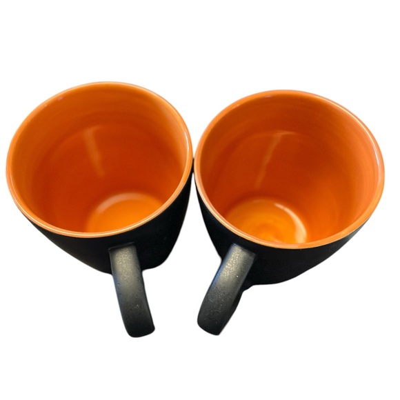 GIVENCHY Black Pi Coffee Mug 16oz Set of 2 Vintage - Picture 2 of 6